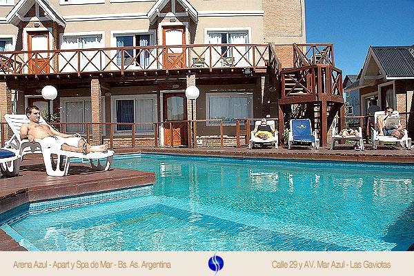 Arena Azul Apart & Spa De Mar 拉斯加维奥塔斯 外观 照片